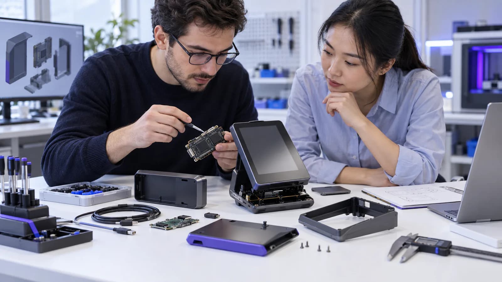 Illustrative device development setting