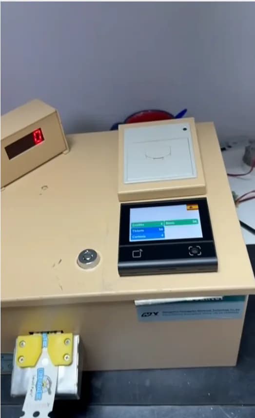 Embedded terminal in a self-service equipment setting