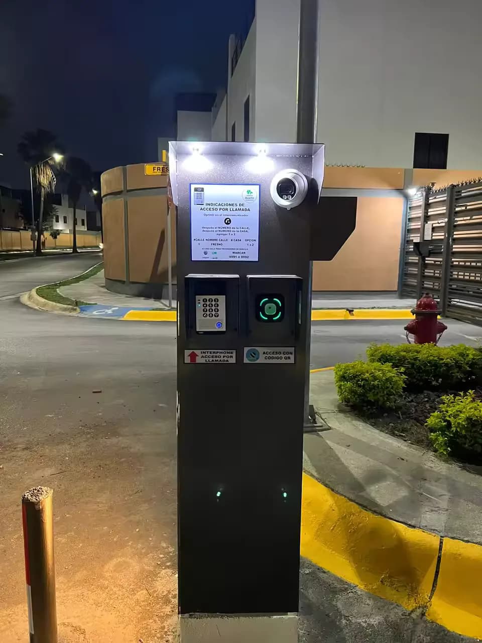 Scanner in a parking access setting